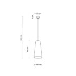 Висячая лампа TK Lighting Zing 10085 — изображение 5