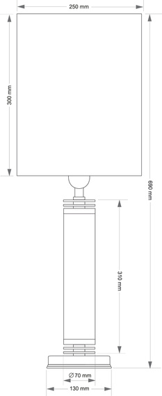 Кабиновая лампа Izano IZA-LG-1(N/3) (2) Forek