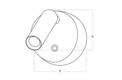 Лампа Azzardo Como Round Wall WH AZ5629