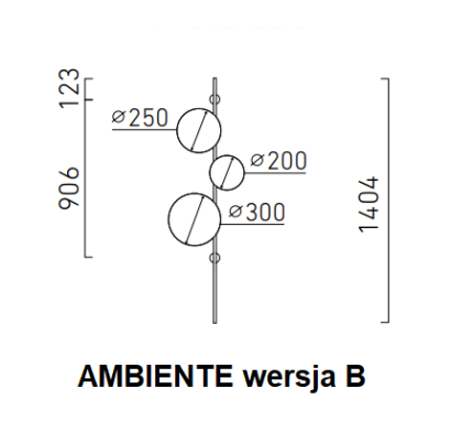 Настенная лампа Chors Ambiente B K NW TRIAC Black