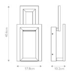 Настенная лампа Eurofase Inizio QN-INIZIO-1W-BG — изображение 5