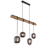Висячая лампа Globo Lighting Blacky 15345-4H
