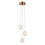 Висячая лампа Italux Ganti PND-34362-3-HBR-OPAL