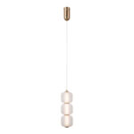 Висячая лампа Italux Ganti PND-34362-3V-HBR-OPAL