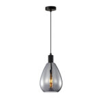 Висячая лампа Italux Zulo PND-27812-BK-SG дым