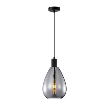 Висячая лампа Italux Zulo PND-27812-BK-SG дым