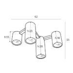 MaxLight Baxter C0228 Потолочная лампа — изображение 3