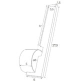 Maxlight W0345 Мерано Настенная лампа — изображение 4