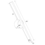 Maxlight W0348 Мерано Настенная лампа — изображение 3