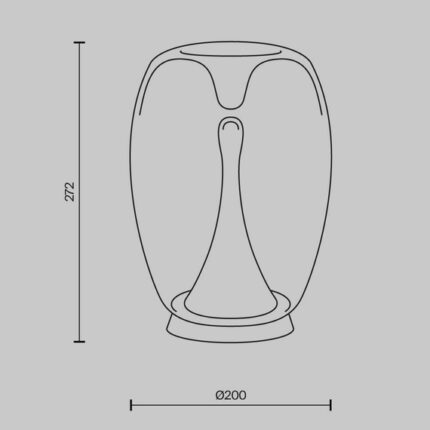 Maytoni MOD282TL-L15G3 Всплеск Настольная лампа