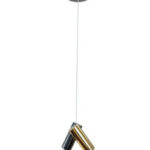 Современный Azzardo Jade Lamp 2 Pendant BKCH-GO AZ6212