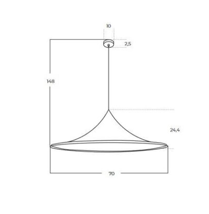Современный Azzardo Keldan Lamp 70 WH AZ5903