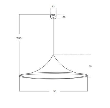 Современная лампа Azzardo Keldan Lamp 90 BK AZ5904