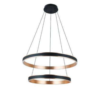 Современный фонарь Azzardo Rio Lamp 50+70 3-ступенчатый BIMM BK/GO AZ5779