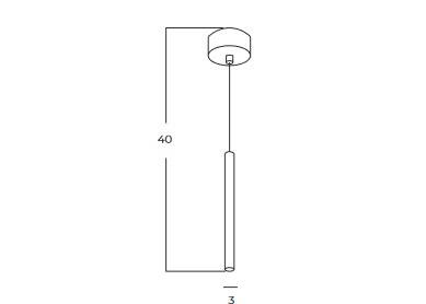 Современная лампа Azzardo Verno Lamp 1 40 4000k BK AZ6221