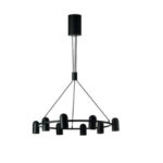 Современный подвесной фонарь Azzardo Vivio 8 BK/BK AZ5732