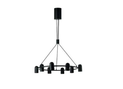 Современный подвесной фонарь Azzardo Vivio 8 BK/BK AZ5732