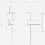 Настенный монтаж Astro Tacoma Single Ribbed Glass 1429004 + 5036004 — изображение 2