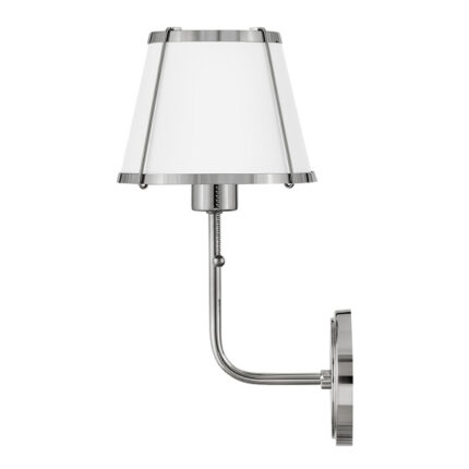Elstead Wall Lighting HK-CLARKE1-PN-WH