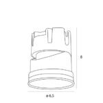 MaxLight Spilio HM190 IP65 4000 К. Сдача жилья — изображение 5