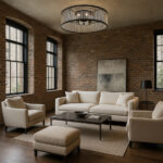 Световая потолочная лампа Berella Light Negros PL60 BK BL5576