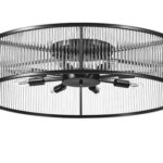 Световая потолочная лампа Berella Light Negros PL80 BK BL5577