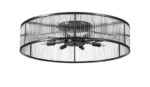 Световая потолочная лампа Berella Light Negros PL80 BK BL5577