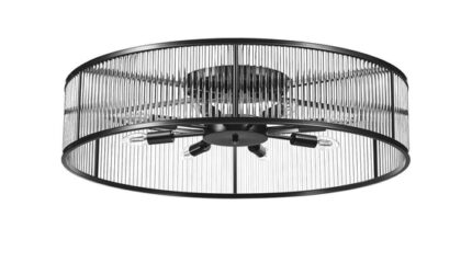 Световая потолочная лампа Berella Light Negros PL80 BK BL5577