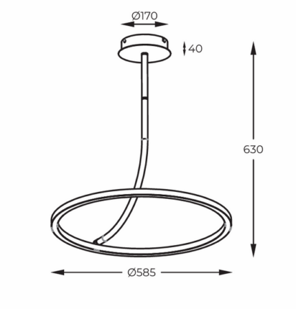 Plafon E82907-01 Zuma Line Corit