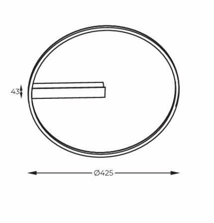 Plafon E82907-82 Zuma Line Corit