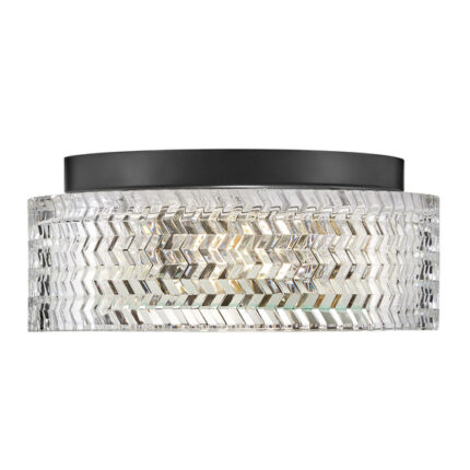 Elstead Lighting Plafon HK-ELLE-F-S-BK
