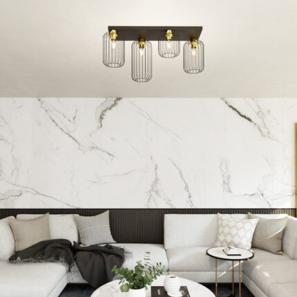 Emibig Barn Plafon 4 Bl Gold (1366/4)