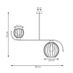 Emibig Echo Plafon 2 Bl (1385/2) — изображение 5