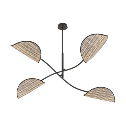 Emibig Lotus Plafon 4 Bl Natural (1463/4)