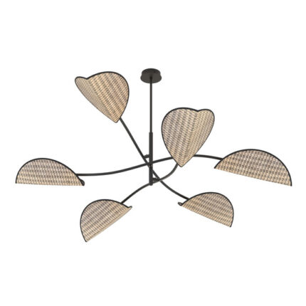 Emibig Lotus Plafon 6 Bl Natural (1463/6)