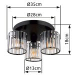 Globo Lighting Джордан Плафон 15742 3D — изображение 3
