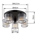 Globo Lighting Джордан Плафон 15742-5D — изображение 3