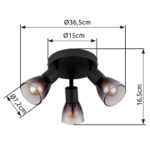 Плафон Globo Lighting Satella 54312-3 — изображение 2