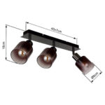 Плафон Globo Lighting Satella 54313-3 — изображение 4