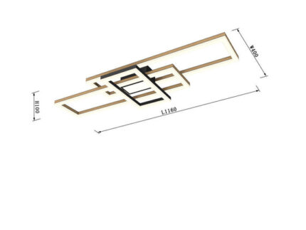 Ledowa Plafon Wofi Matera 9022-306L
