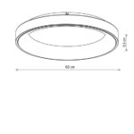 Новодворский плафон Nikki 4000K 11215 60 см — изображение 4