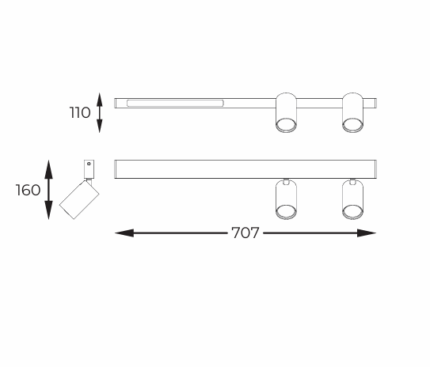 Плафон S230757203 Zuma Line Mannari