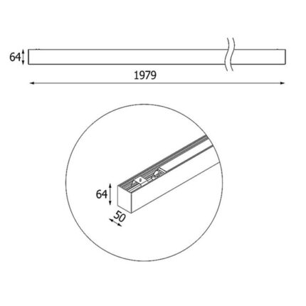 Plafoniera 53.2 LED Cleoni Клеолин Серебряный матовый SL105/LA448/A6/OP/101/930 197,9 см