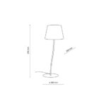 TK Lighting Никола 6641 Настольная лампа — изображение 5