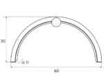 Trio Arc W0334 MaxLight Wall корпус IP44 — изображение 3