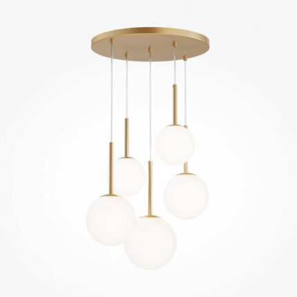 Висячая лампа Basic образует золото MOD321PL-05G1 Maytoni