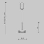 Висячая лампа El Maytoni MOD041EN-L15G3K — изображение 4