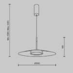 Висячая лампа El Maytoni MOD041EN-L15W3K1 — изображение 3