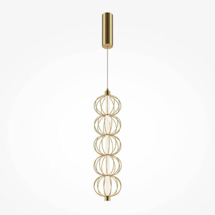 Висячая лампа Golden Cage Maytoni MOD216EN-L10G3K