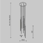Висячая лампа Light stick Maytoni MOD236PL-L54BS3K — изображение 4
